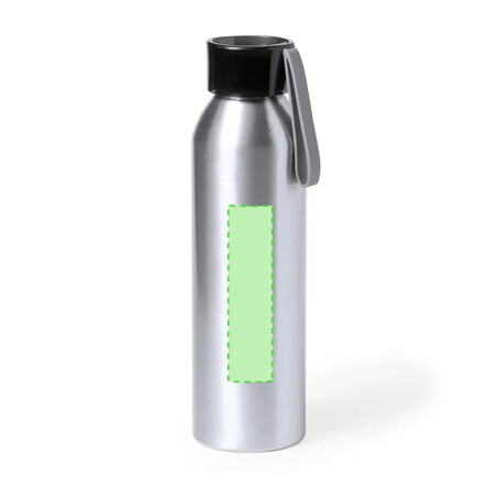 Bidón aluminio reciclado 650 ml acabado mate