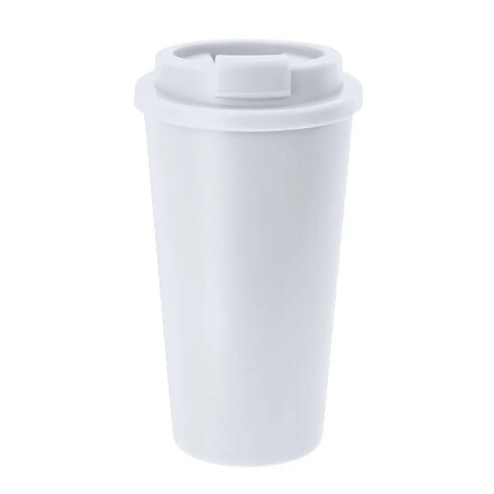 Vaso PP reciclado 450 ml doble pared dosificador BPA free