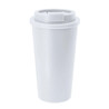 Vaso PP reciclado 450 ml doble pared dosificador BPA free - Imagen 2