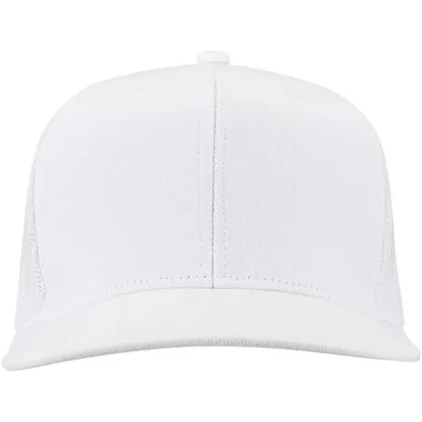 Gorra algodón 260 g/m² 6 paneles visera plana