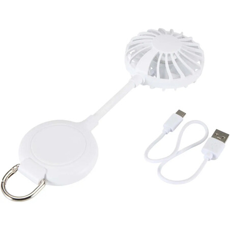 Ventilador móvil magnético reciclado USB-C
