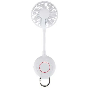 Ventilador móvil magnético reciclado USB-C
