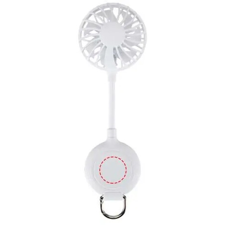 Ventilador móvil magnético reciclado USB-C
