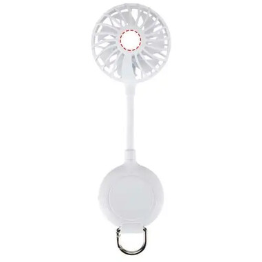 Ventilador móvil magnético reciclado USB-C