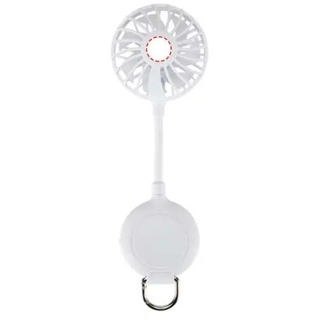 Ventilador móvil magnético reciclado USB-C