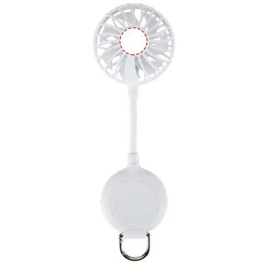 Ventilador móvil magnético reciclado USB-C