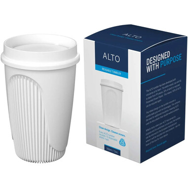 Vaso Alto 350 ml tapa 360 reciclado