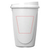 Vaso Alto 350 ml tapa clip reciclado - Imagen 7