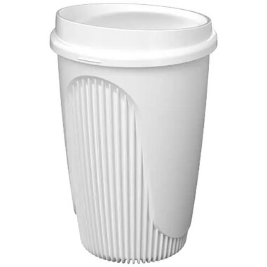 Vaso Alto 350 ml tapa clip reciclado