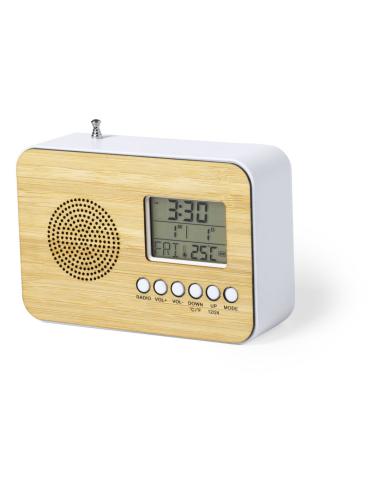 Reloj Radio Ecológico Personalizado KOLAX