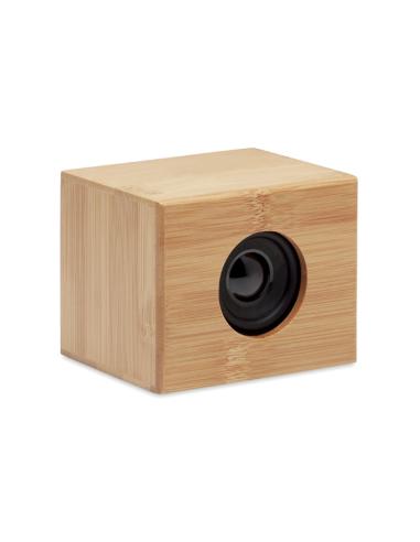 Altavoz inalámbrico 5.0 de bamb Ecológico Personalizado TEFA