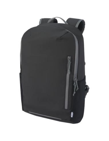 Mochila para portátil de 15" de material reciclado GRS resistente al agua de 21 l personalizada  NE ALEYUA TILEFATI KY UUTWUYHI