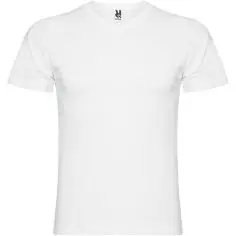Camiseta de cuello de pico de manga corta para hombre... - Producto ecológico