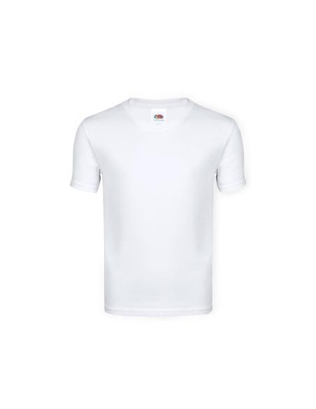 Camiseta Niño Blanca Ecológica Personalizada ILEZOD