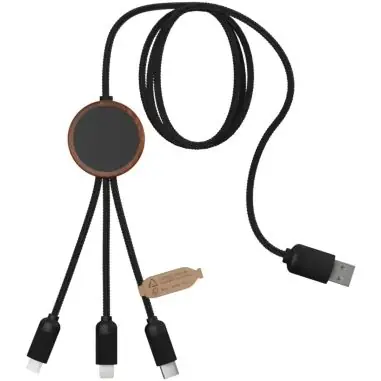 Cable de carga 3 en 1 extendido de PET...
