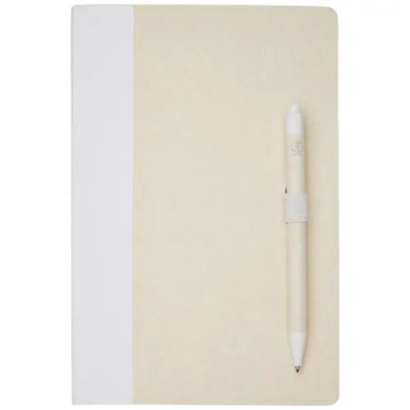 Set A5 cartones leche reciclados con bolígrafo