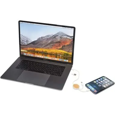 Cable 5 en 1 de plástico reciclado de 30 cm...