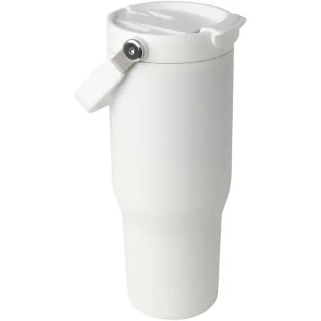 Vaso con aislamiento al vacío de cobre de acero inoxidable reciclado certificado RCS de 900 ml y con tapa de doble función "B Ec