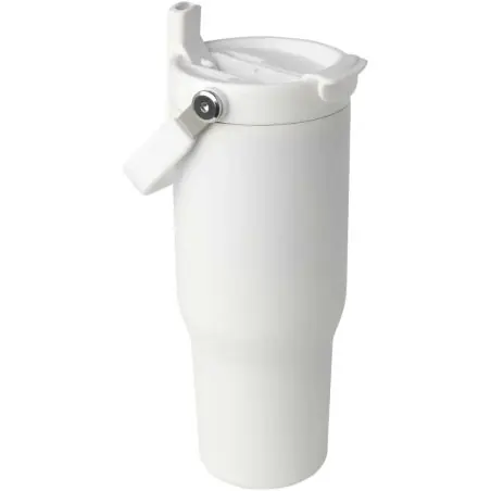 Vaso con aislamiento al vacío de cobre de acero inoxidable reciclado certificado RCS de 900 ml y con tapa de doble función "B Ec