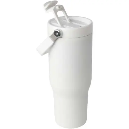 Vaso con aislamiento al vacío de cobre de acero inoxidable reciclado certificado RCS de 900 ml y con tapa de doble función "B Ec