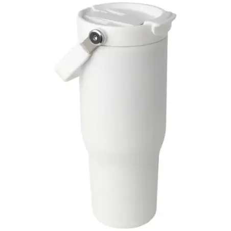 Vaso con aislamiento al vacío de cobre de acero inoxidable reciclado certificado RCS de 900 ml y con tapa de doble función "B Ec