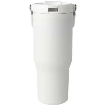 Vaso con aislamiento al vacío de cobre de acero inoxidable reciclado certificado RCS de 900 ml y con tapa de doble función "B Ec