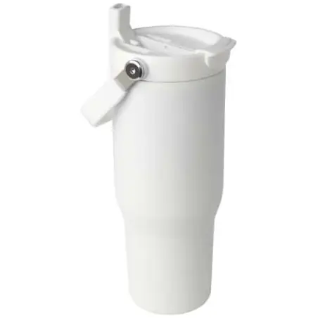 Vaso con aislamiento al vacío de cobre de acero inoxidable reciclado certificado RCS de 900 ml y con tapa de doble función "B Ec