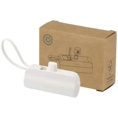 Batería externa tipo-C de plástico reciclado de...