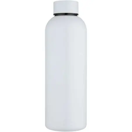 Botella de agua de 750 ml de acero inoxidable reciclado con pared simple para sublimación y con certificado RCS Ecológica Person