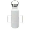 Botella de agua de 500 ml de acero inoxidable reciclado con aislamiento para sublimación con certificado RCS Ecológica Personali - Imagen 5