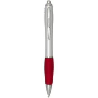 Bolígrafo de plástico reciclado con certificado...