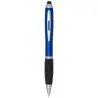 Bolígrafo de plástico reciclado con certificado RCS, stylus, cuerpo de color y empuñadura negra (tinta azul) Ecológico Personali - Imagen 7