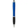Bolígrafo de plástico reciclado con certificado RCS, stylus, cuerpo de color y empuñadura negra (tinta azul) Ecológico Personali - Imagen 9