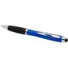 Bolígrafo de plástico reciclado con certificado RCS, stylus, cuerpo de color y empuñadura negra (tinta negra) Ecológico Personal - Imagen 4