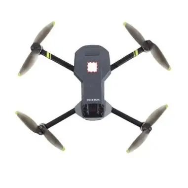 Dron cámara app móvil sensor anticolisión funda transporte