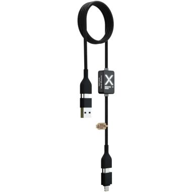 Cable carga 60W logo luminoso interruptor ABS reciclado