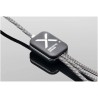 Cable 60W tipo C doble logo luminoso cordones reciclados - Imagen 5