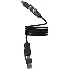 Cable magnético 100W silicona reciclada Tipo C zinc grabado