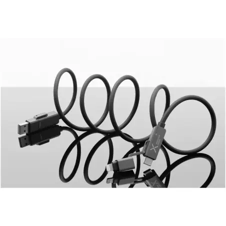 Cable magnético 100W silicona reciclada Tipo C zinc grabado