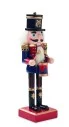 Adorno cascanueces madera navidad - Imagen 1