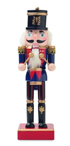 Adorno cascanueces madera navidad