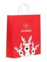 Bolsa regalo Navidad 90 g/m² grande UE - Imagen 2