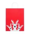 Bolsa regalo Navidad 90 g/m² grande UE - Imagen 4