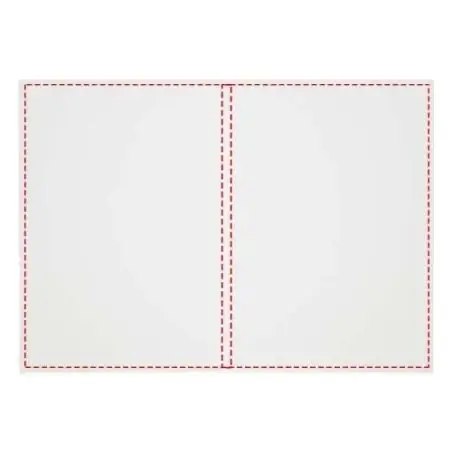 Libreta A5 de tapa blanda con 100 hojas de papel reciclado Ecológica Personalizada 6210789