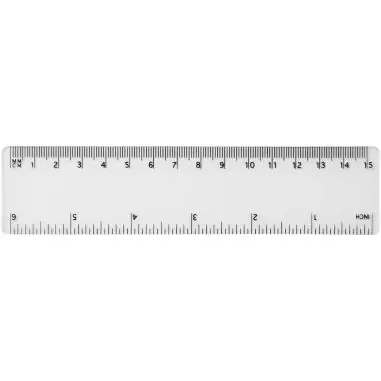 Regla flexible PP 15 cm de grosor fino