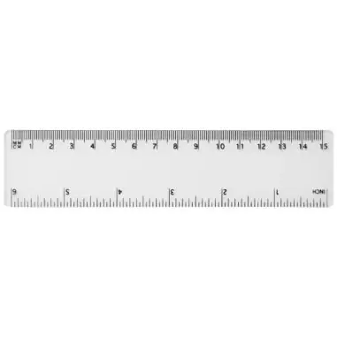 Regla flexible PP 15 cm de grosor fino