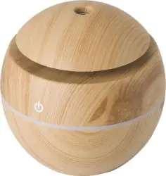 Humidificador ABS aspecto madera LED color hasta 25 m²