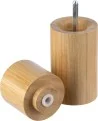 Molinillo especias bambú cerámica kraft - Imagen 4