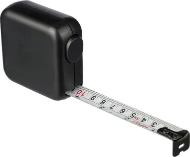 Flexómetro ABS cinta métrica 5 m metal 19 mm ultrasonidos