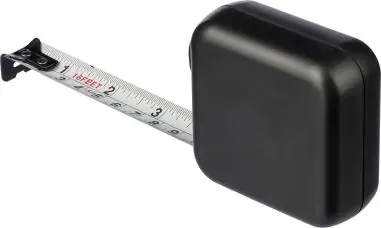 Flexómetro ABS cinta métrica 5 m metal 19 mm ultrasonidos